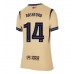 Barcelona Marcus Rashford #14 Borte Drakt Dame 2025-26 Kortermet